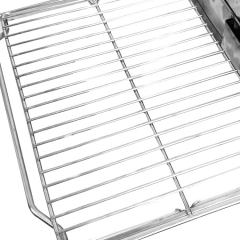 Cyprus BBQ:Portable Tote Lightweight Outdoor Camping Rotating Grill