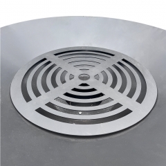 Customized Brazier Corten Fire Bowl Wood Burning Corten Steel Brasero ROUND BBQ Grill