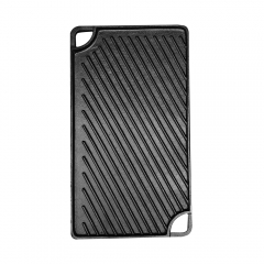 Cast iron double-sided fried meat patty steak pan