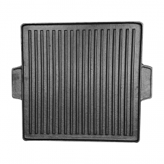 Square barbecue steak cast iron pan, purchase barbecue accessories