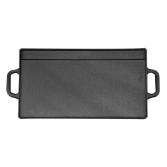 Cast iron barbecue kitchen cooking pan barbecue accessories wholesale