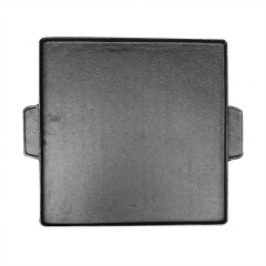 Square barbecue steak cast iron pan, purchase barbecue accessories