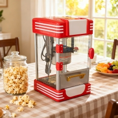Electric 360 degree flip lightweight large capacity popcorn machine