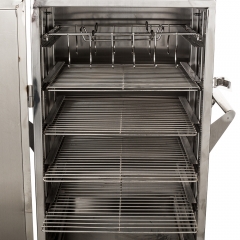 Outdoor courtyard stainless steel gathering barbecue multi-layer grill net smoked barbecue stove