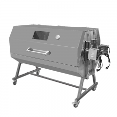 Double Location BBQ Spit Roaster Two Spit Grill Gas And Charcoal Pig Two Spit Roaster