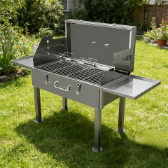 Stainless Steel Cypriot Rotisserie Souvlaki Grill Automatic Rotate BBQ Grills