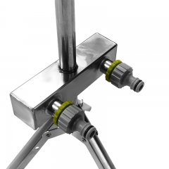 Outdoor home garden stainless steel foldable faucet