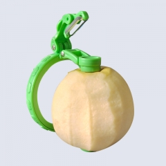 Round apple and potato peeler for home kitchen