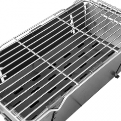 Outdoor camping portable, foldable, easy to clean charcoal grill