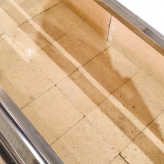 Family backyard commercial roasted chicken, beef stainless steel Santa Maria style Argentine barbecue grill