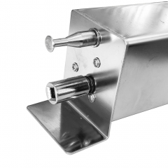 Stainless steel 15kg roasted chicken electric rotating Cyprus style barbecue grill motor