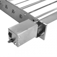 Portable outdoor camping barbecue stainless steel grill top barbecue skewer set