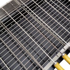 Cyprus BBQ Grill-Black Outdoor Camping Family Reunion Commercial Cyprus Barbecue Grill