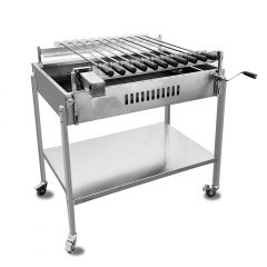 cypriot bbq stainless steel——Stainless steel chain Cyprus style barbecue grill